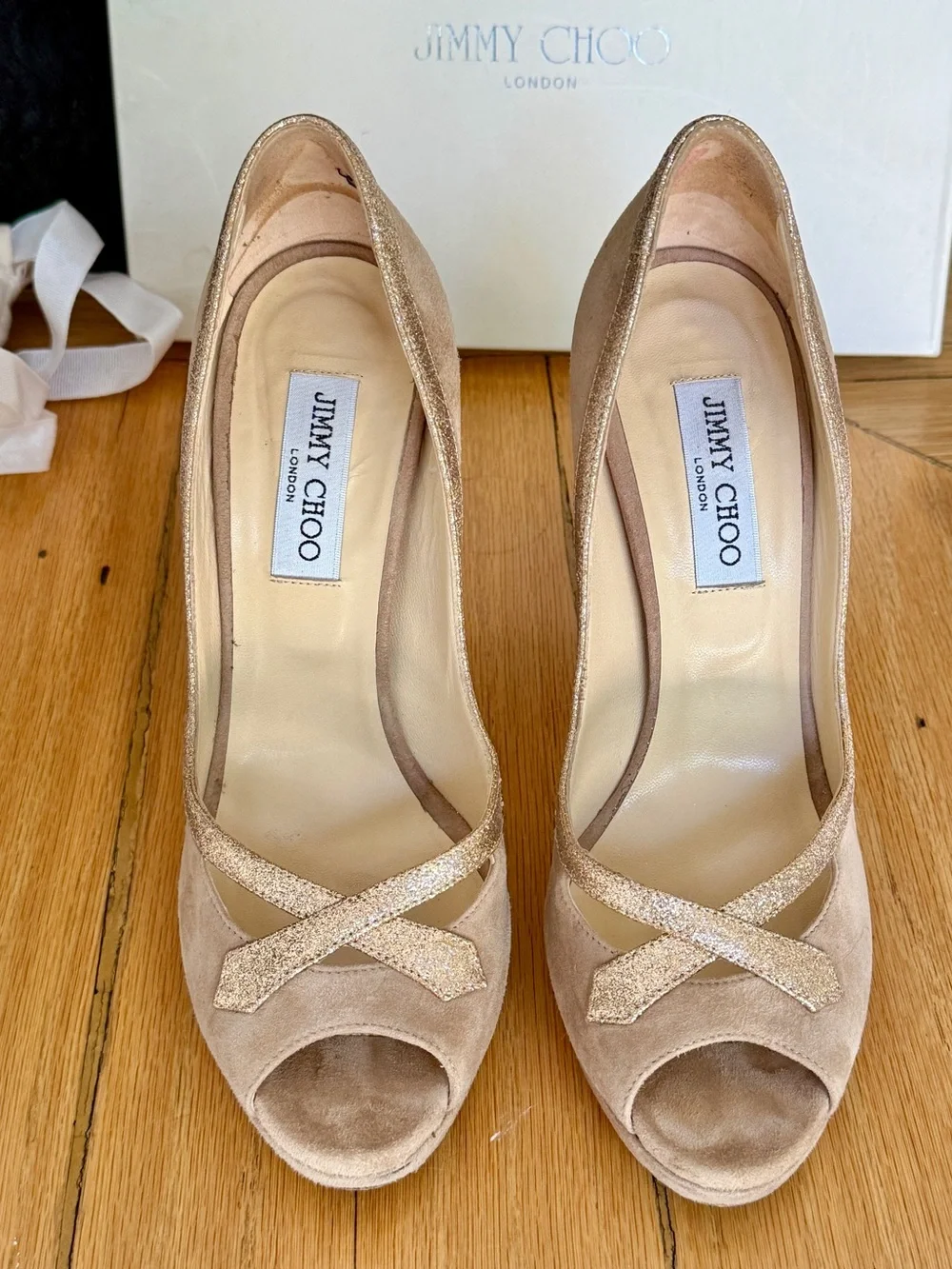 Jimmy Choo vintage suede